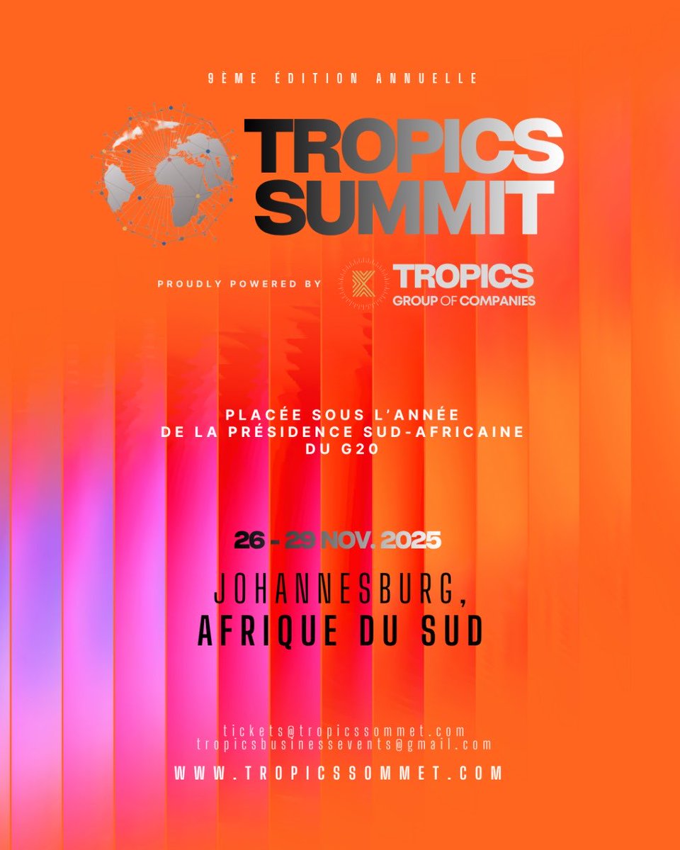 Tropics Summit & Countries Showcase tweet media