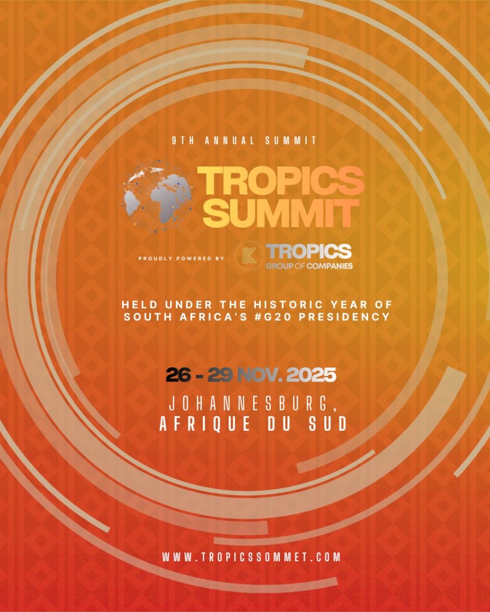 Tropics Summit & Countries Showcase tweet media