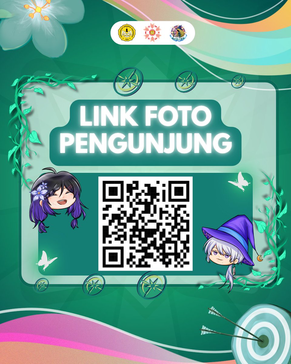 fjunsoed's tweet image. 📸 [DOKUMENTASI PENGUNJUNG] 📸

みんな〜
Siapa yang udah nungguin dokumentasi FJU 2025? 😼
Kalian pasti udah gak sabar buat lihat foto-foto keren waktu kalian dateng ke FJU 2025, kan? 😋🌀

Scan barcodenya untuk melihat keseruannya, ya! 🌊

🪄 Langka Koe Karo Rika Ora Rame 🪄