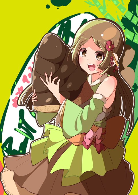 きのことたけのこ 学マス 絵