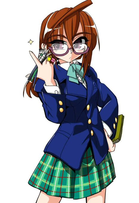 #無言で眼鏡娘をあげる見た人もやる