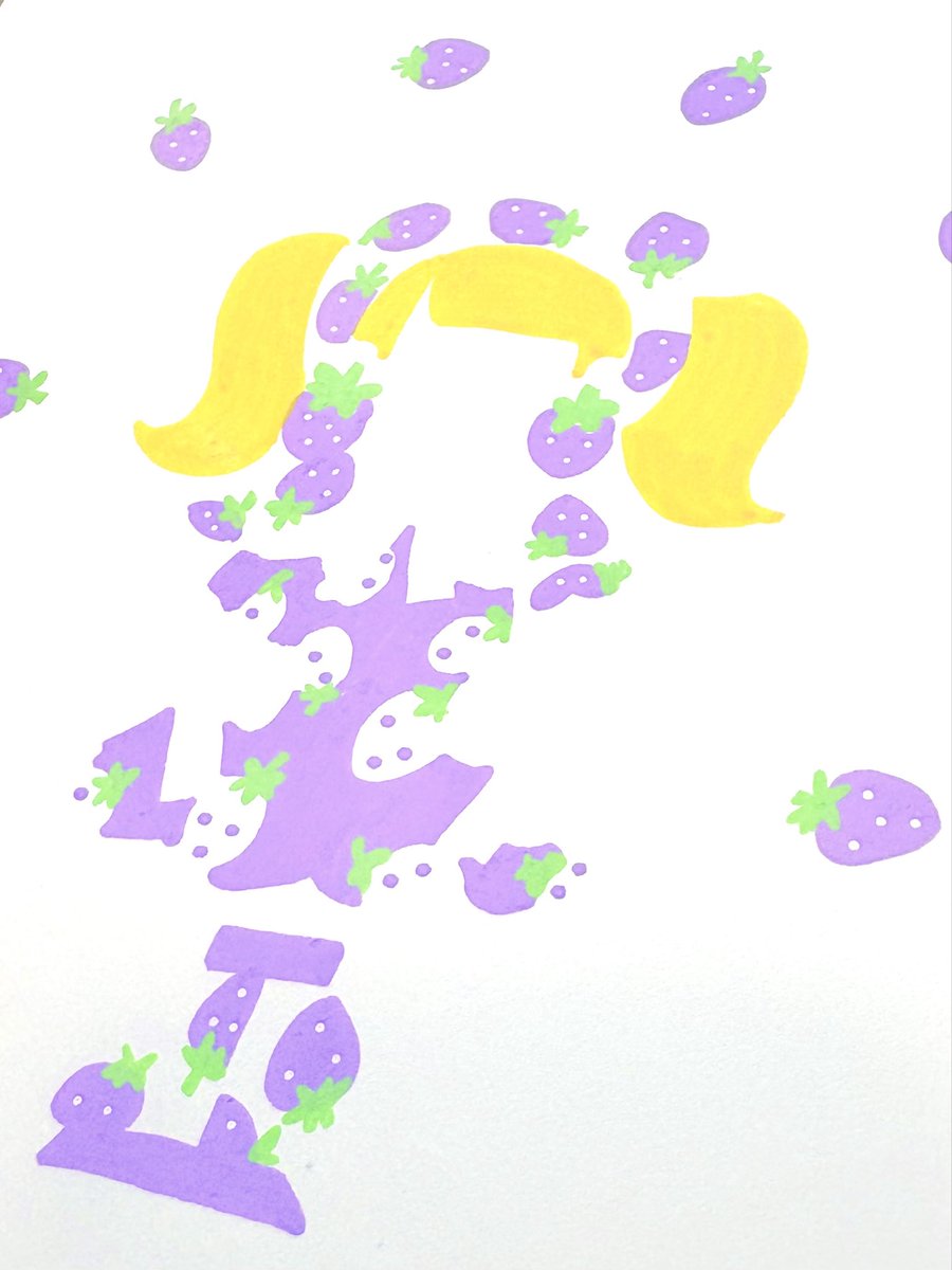 「もうかわいい、その2 柄を描くのは楽しい楽しい これも仕上げてラフォーレに持って」|paricoのイラスト