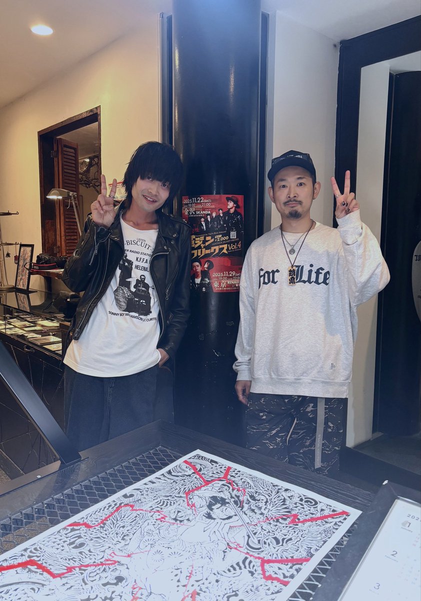 2025.11.22（土）は石川県金沢SKANDAに遊びに来てね！！

革ジャンフリークスvol.4と言うイベントで
うさぎTRIBEの新曲MVを来場者参加型で撮影します🐰

革ジャン好きも、興味あるけど持ってないって人も、ロック好きもご来場お待ちしております

🎫購入はこちらから⬇️
strutaround.stores.jp/items/68bfb585…