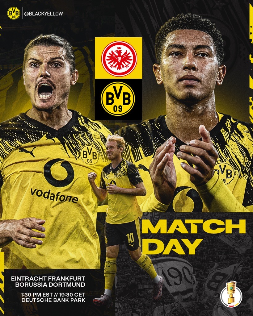 BlackYellow's tweet photo. It’s Pokal matchday! 🏆👏 https://t.co/UeIJinJ83n