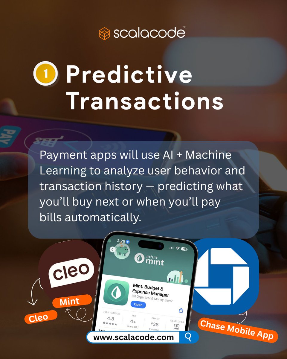 scala_code's tweet image. Payment apps are evolving fast — from AI to DeFi to super-apps. 

Discover the future of digital payments and top Cash App alternatives.

👉 scalacode.com/blog/cash-app-…

#Fintech #DigitalPayments #CashAppAlternatives #ScalaCode