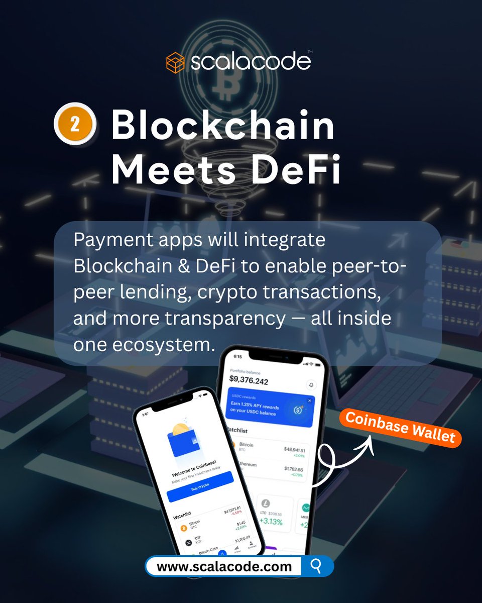 scala_code's tweet image. Payment apps are evolving fast — from AI to DeFi to super-apps. 

Discover the future of digital payments and top Cash App alternatives.

👉 scalacode.com/blog/cash-app-…

#Fintech #DigitalPayments #CashAppAlternatives #ScalaCode