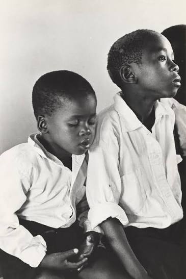 "Faculties are understaffed, underqualified and underpaid. Work loads are inhuman. A new school at GaRankuwa was permitted to open with only three teachers for seven hundred students." - Ernest Cole, on Education For Servitude, 1962