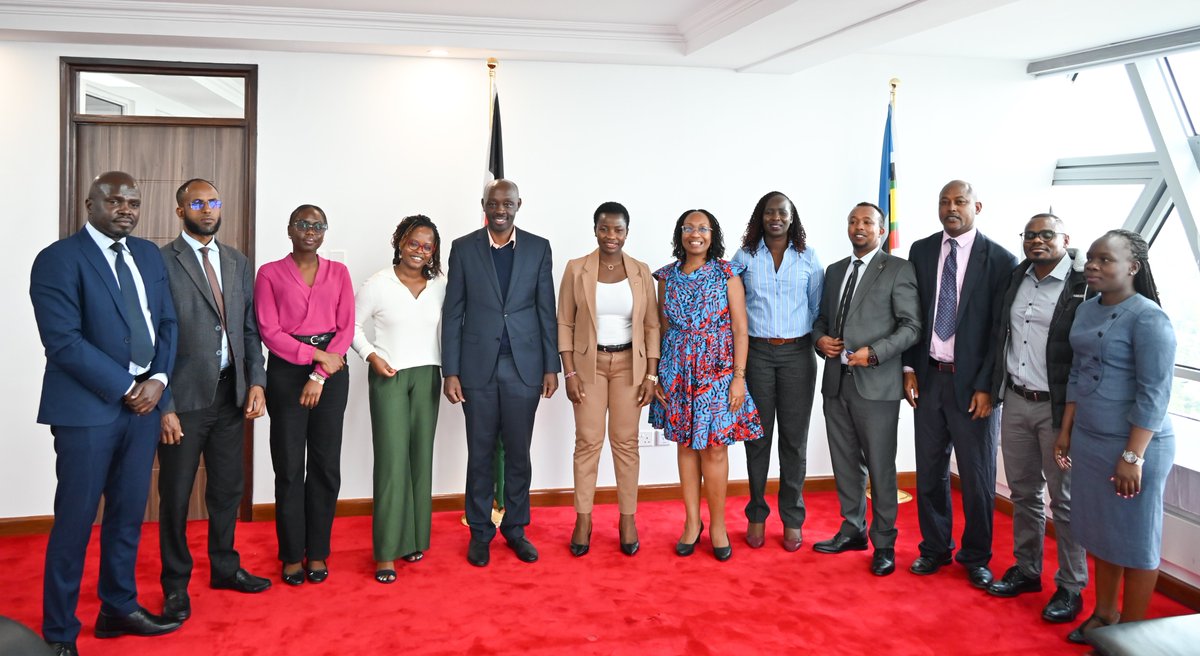 Today, we held a follow-up meeting between our State Department and the Office of the UN Resident Coordinator to explore collaboration with specialised UN agencies, <a href="/FAOKenya/">FAO in Kenya</a>  and <a href="/UNIDO/">UNIDO</a>  aimed at creating a more enabling environment for MSMEs in Kenya. The discussion focused on