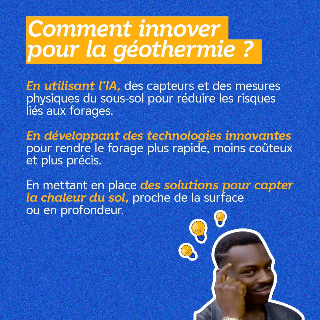 Et si on vous disait qu'une énergie bas carbone, locale et renouvelable était présente juste sous nos pieds ?
On vous dit tout sur la géothermie ! ⚡