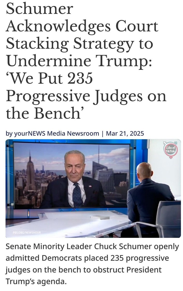 <a href="/libsoftiktok/">Libs of TikTok</a> Biden's judicial appointments should be void too.