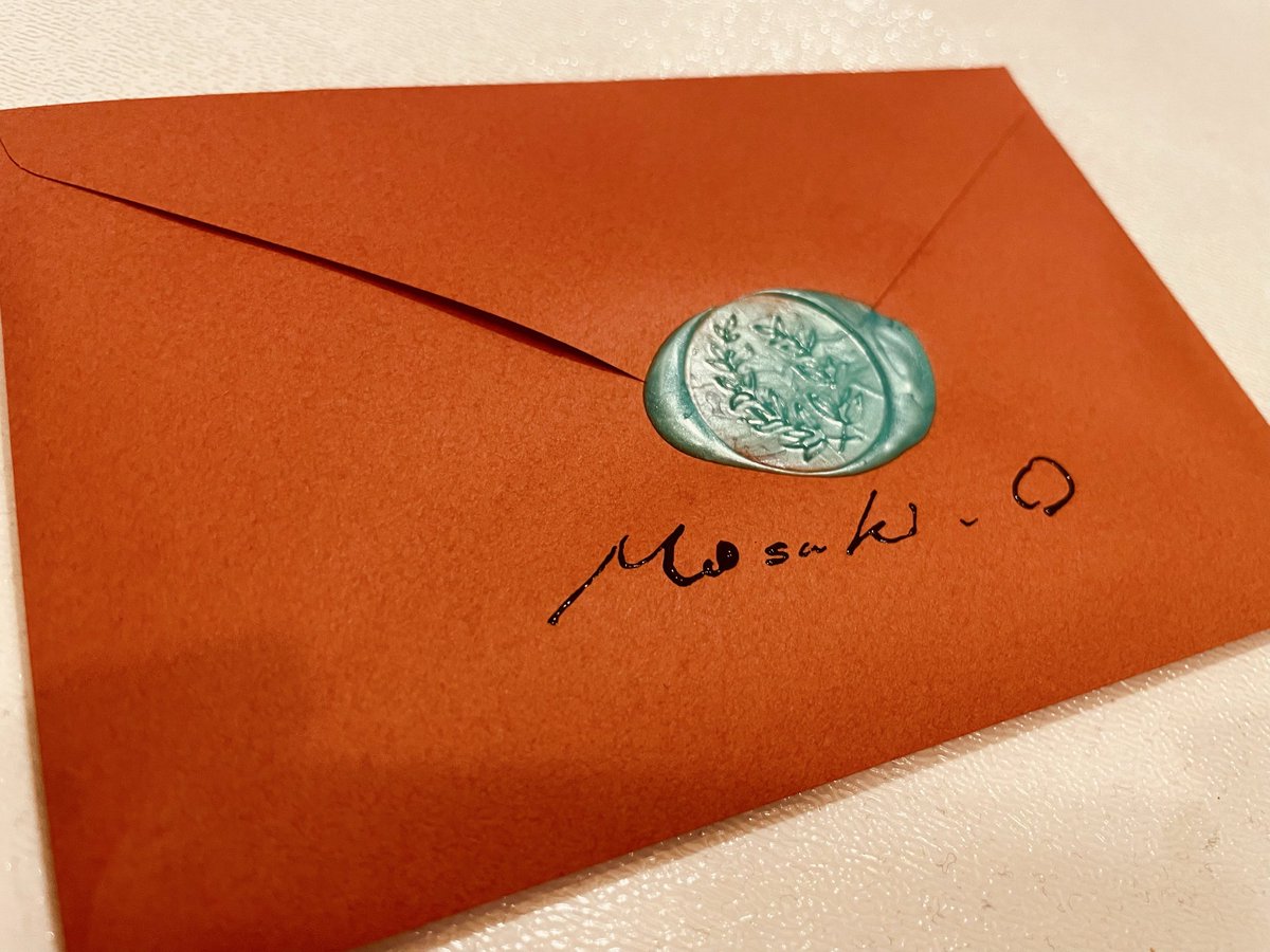 手紙 久々に、お手紙を書いてみました🌿