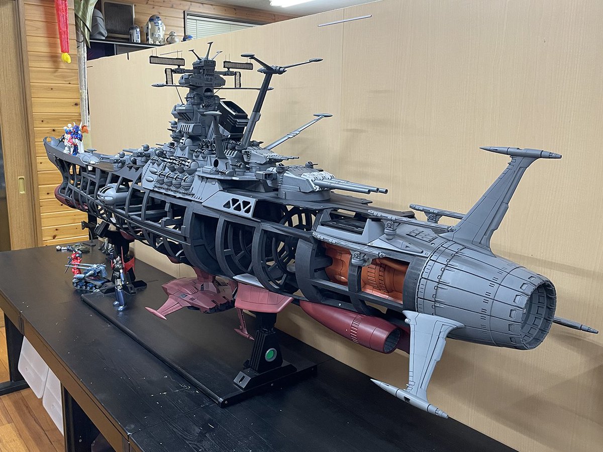 ♡大和ミュージアム　OfficialModel　宇宙戦艦ヤマト うにゃ on X
