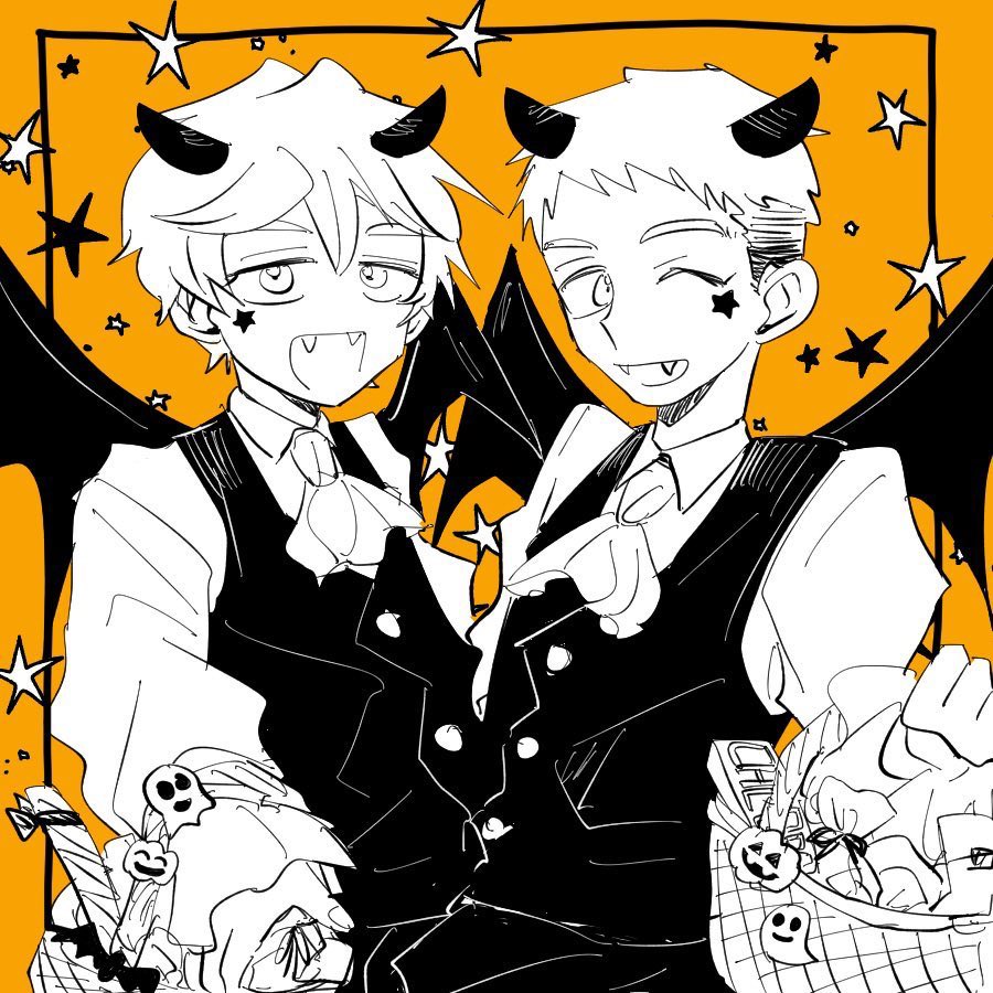 こちらは過去のシノユのハロウィン🎃 