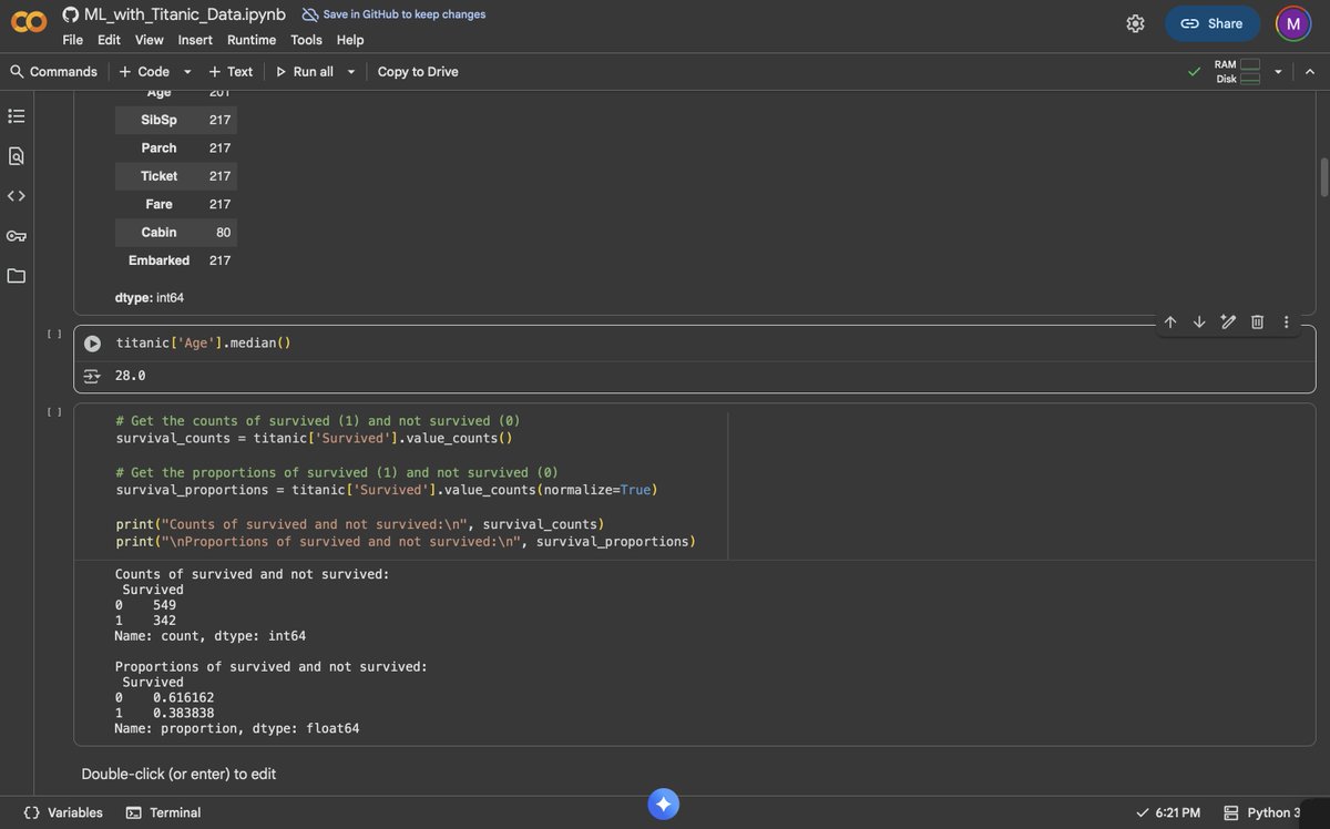 TheLearnerDev's tweet image. Explored basics on Google Colab today, from data validation and random state in sampling to understanding different cost functions. Small details are everything in #MachineLearning models! What is your favorite Data Preprocessing method? #Python #DataScience #TSNE #LearnInPublic