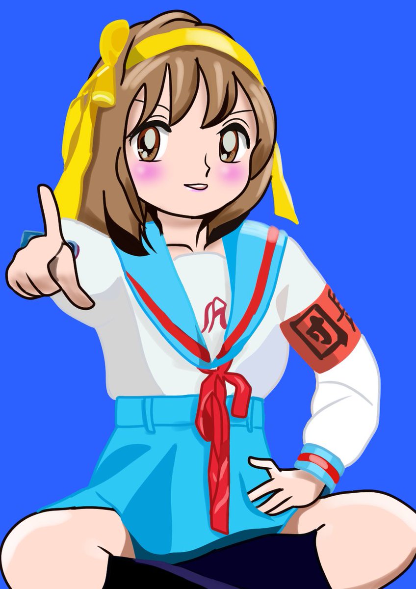 mouthpatch2's tweet image. モールス信号と言えばSOS
#ななこSOS（涼宮ハルヒver.）