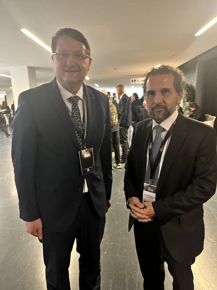 🙏 An immense honour to meet, on the margins of GICHD Innovation Conference 2025 in Luxembourg with HRH prince Mired bin Ra’ad of Jordan, one of the most respected and impactful advocate of #MineAction globally.

#GICHDInnovation2025