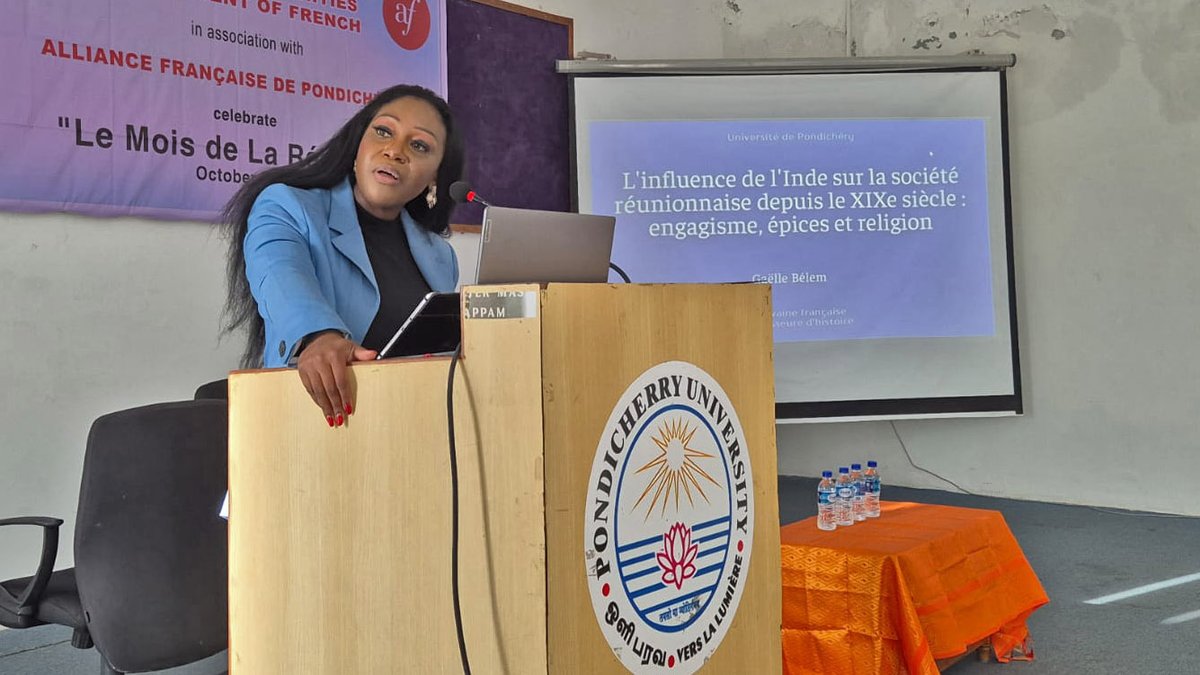 Consulate General of France in Pondicherry tweet media