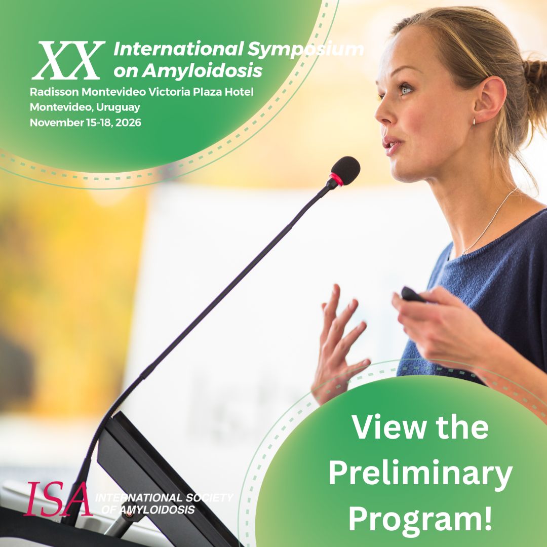 The International Society Of Amyloidosis tweet media