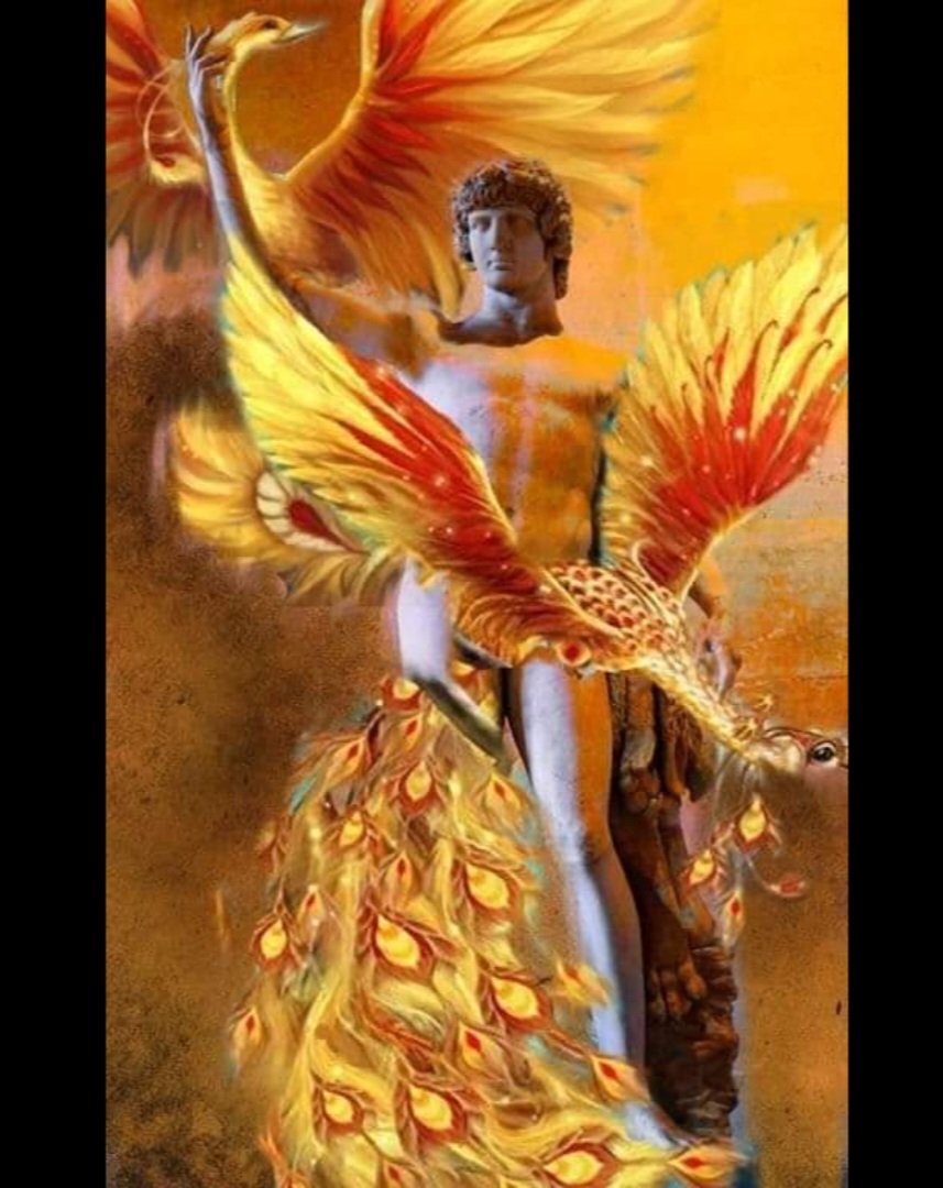 antinousgaygod's tweet image. 🪷 On 28 Oct we commemorate the death anniversary of #Antinous in the year 130 AD at #Hermopolis Egypt. Oct 28 is also the day of the #Bennu Bird (Egyptian phoenix) which concludes the #Osiris festival at Hermopolis. Deified, he became #Antinoos/Osiris. antinousstars.blogspot.com/2025/10/antino… 🪷