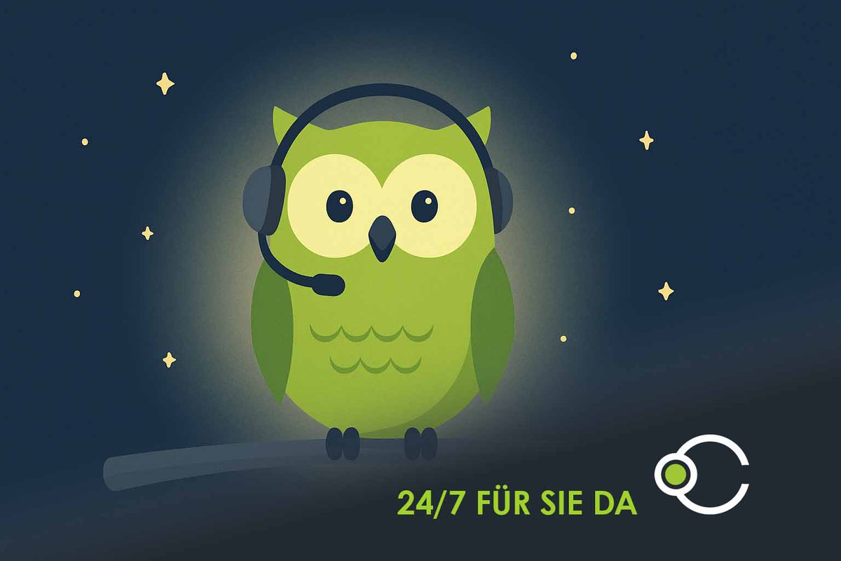 🌜 24 Stunden. 7 Tage die Woche.

Technisch &amp; fachlich – wir sind da, wenn’s drauf ankommt.

Auf #CONUTI ist Verlass. 🦉

#Bereitschaftsdienst #EnergieIT #Support #24x7