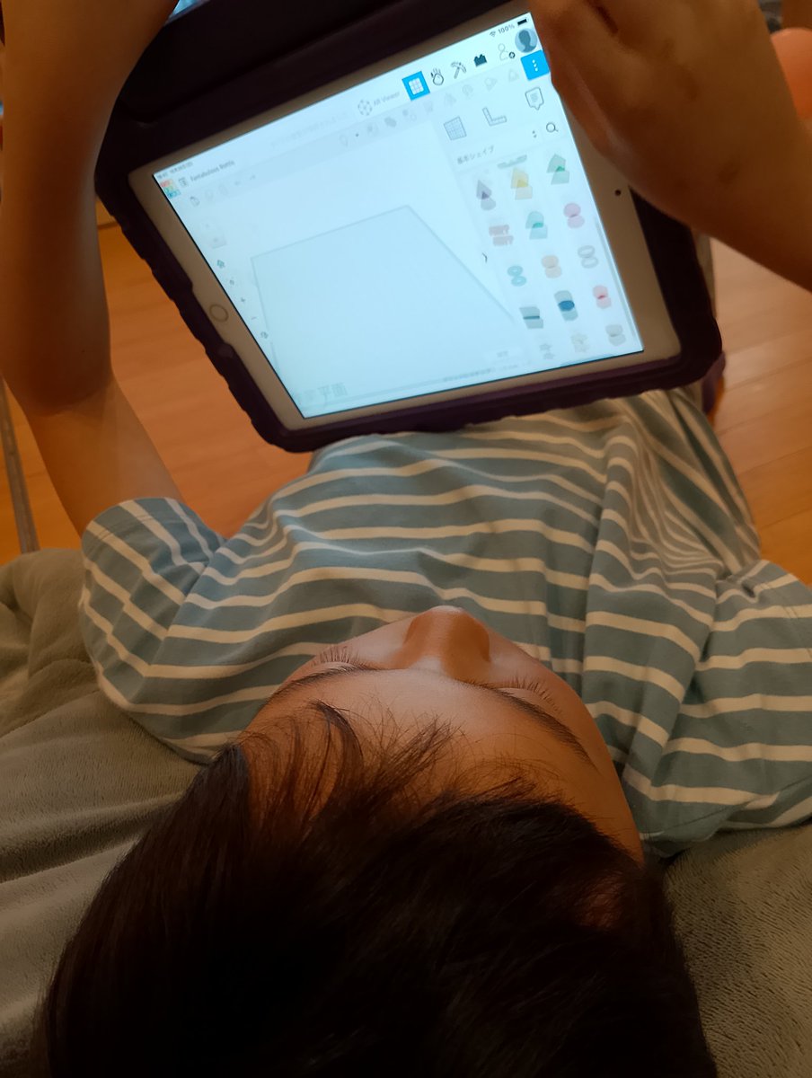 MonoRika3D's tweet image. 小3息子がThinkerCADで、何やらモデリングしていて、回転ツールと手書きツールが増えていることを発見。さっそくリンゴを作ってたので、印刷してあげました。着色はBambuStudioで。 ＃3Dプリンター ＃ThinkerCAD #BambuLab  #モデリング