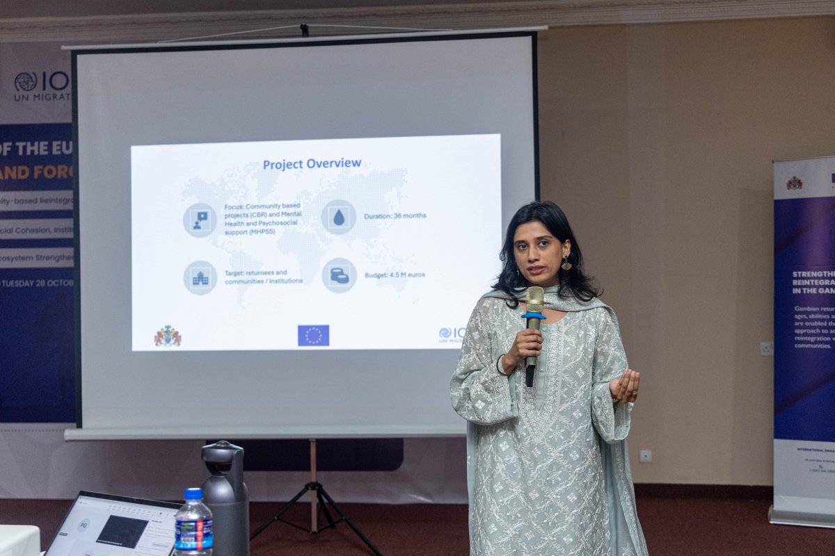 Thrilled to announce the launch of 3⃣ projects funded by the <a href="/EUinTheGambia/">EU in The Gambia</a>'s flexible Mechanism for Migration &amp; Forced Displacement.

Implemented by @IOMGambia, @Enabel &amp; <a href="/GambiaRedCross/">The Gambia Red Cross Society (GRCS)</a>, these projects will provide sustainable solutions for returnees, talents &amp; migrants in 🇬🇲