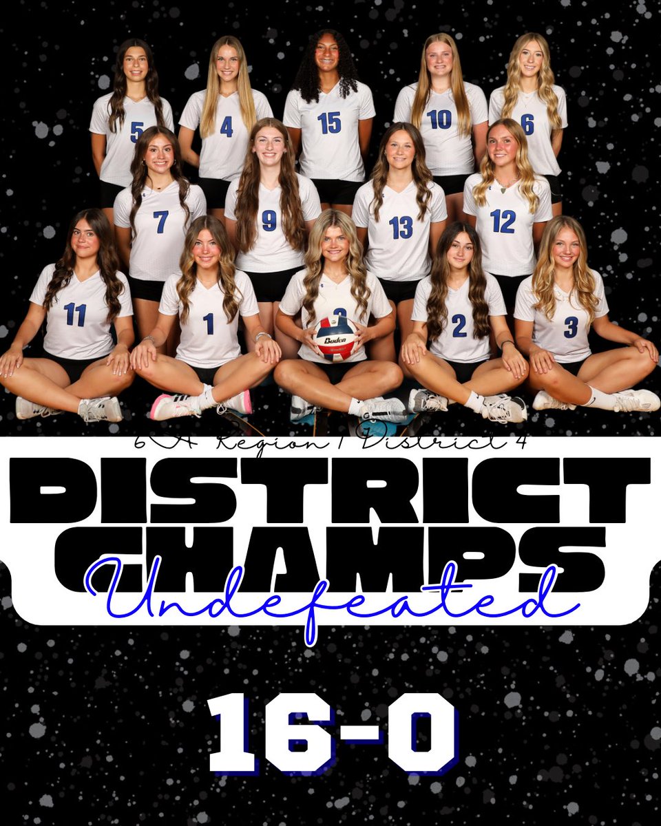 Congratulations to Varsity, and JV for being UNDEFEATED District Champs! 

Stay tuned for playoff information 👀