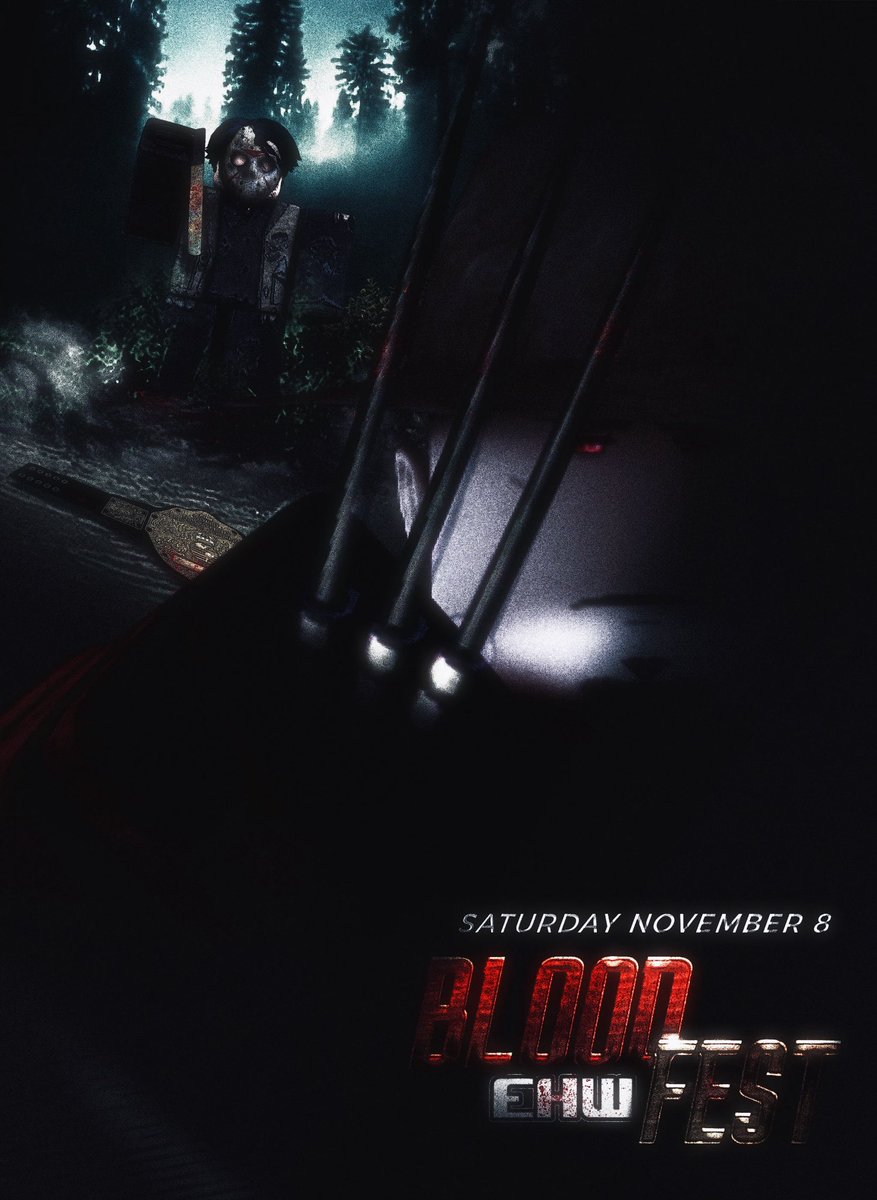Welcome back 🩸🔪. 

EHW Bloodfest Saturday November 8th 8:30 PM EST. 

Cover Stars: <a href="/buggwashere/">tyl.</a>, Thumbtack Jack 📸