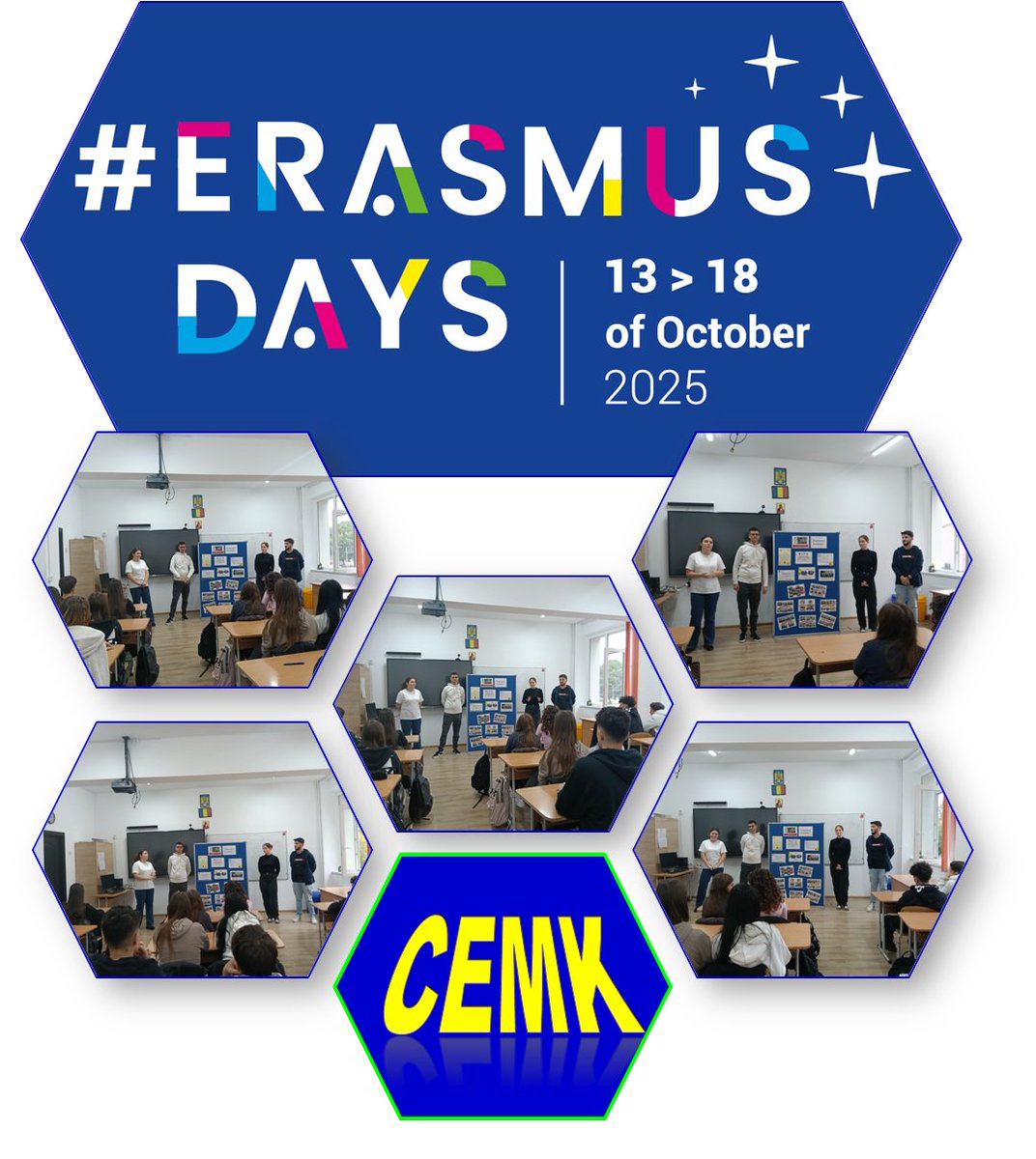 EuropePlusClub1's tweet photo. ErasmusDays2025

Diseminarea proiectului 2024-1-RO01-KA121-VET-000236285
Mobilități în domeniul formării profesionale VET
Cod Acțiune: KA121 VET, Programul ERASMUS+
Acreditare Erasmus+ VET 2020-1-RO01-KA120-VET-000095615

#ErasmusDays https://t.co/rfAbKQZHEx