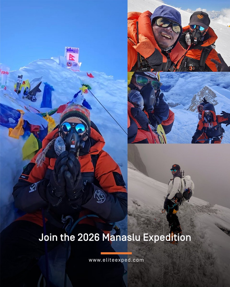 Manaslu Expedition – Reflection from our climber

“The journey so far and camp rotations have been extraordinary with Elite Exped.
The team works from their heart — taking care of every personal need and query.
Thank you to every team member and my well-qualified guide for this