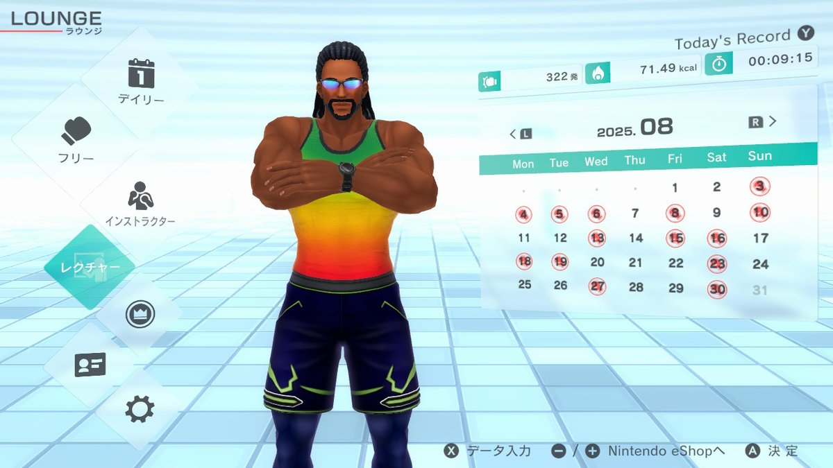 komaki_mogumogu's tweet image. まとめて記録上げ
＃FitBoxing2