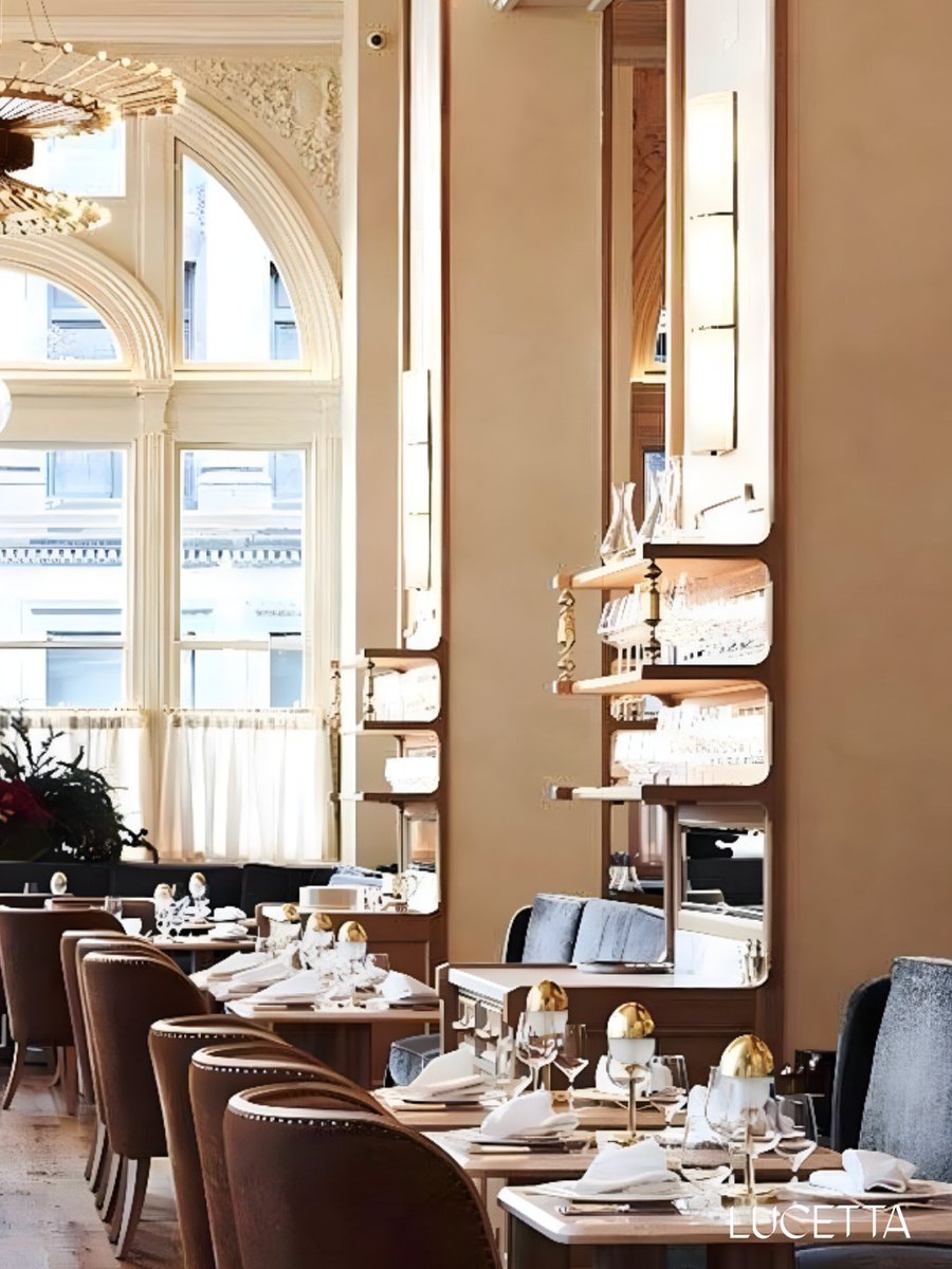 LightingLucetta's tweet photo. Housed in a historic Park Avenue customs house, this celebrated restaurant by Steven Starr features Lucetta’s CELESTE® linear lighting, designed to complement the rich architecture and refined finishes with warmth and grace.

#LucettaLighting https://t.co/ZoQgh1wCfX
