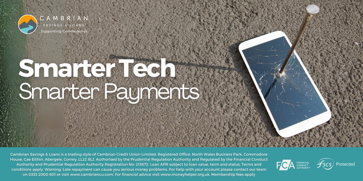 💻 Fix It, Don’t Stress It

Tech troubles always seem to strike at the worst time — whether it’s a cracked phone screen, a broken laptop, or a washing machine that’s given up. With a Cambrian loan, you can get things back up and running.

Learn more here: cambriancu.com/loans/personal…