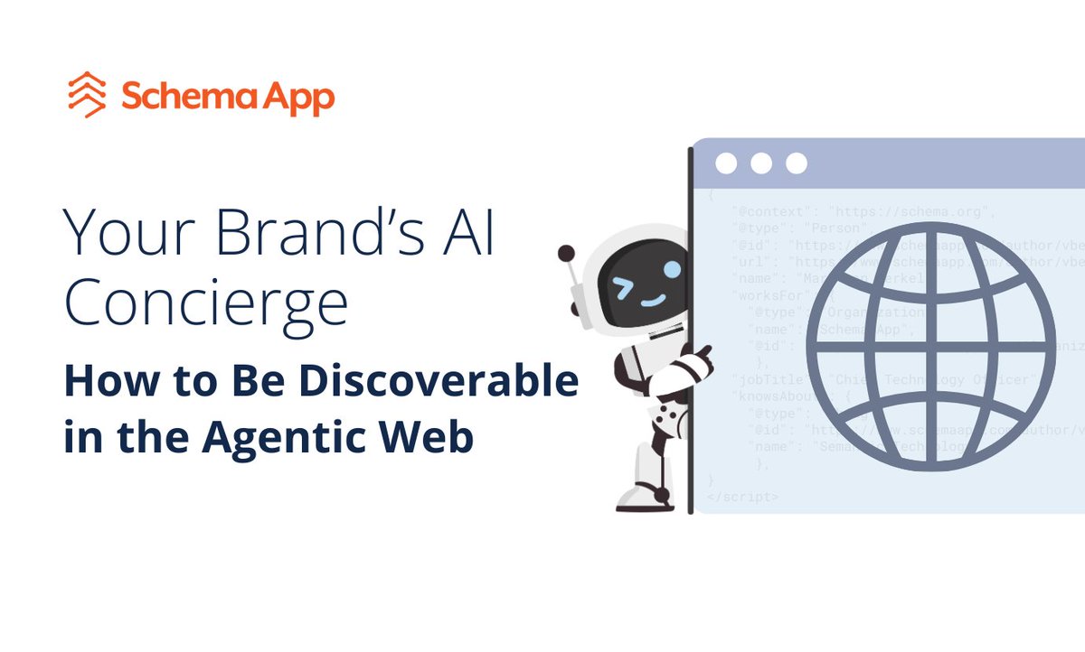 schemaapptool's tweet image. AI agents in the Agentic Web don’t just search for information; they act on it and complete tasks on behalf of users.

Our CTO @vberkel explains how to prepare your brand for machine-callable entry points and visibility in the Agentic Web.

Learn more 👇
na3.hubs.ly/y09t7g0