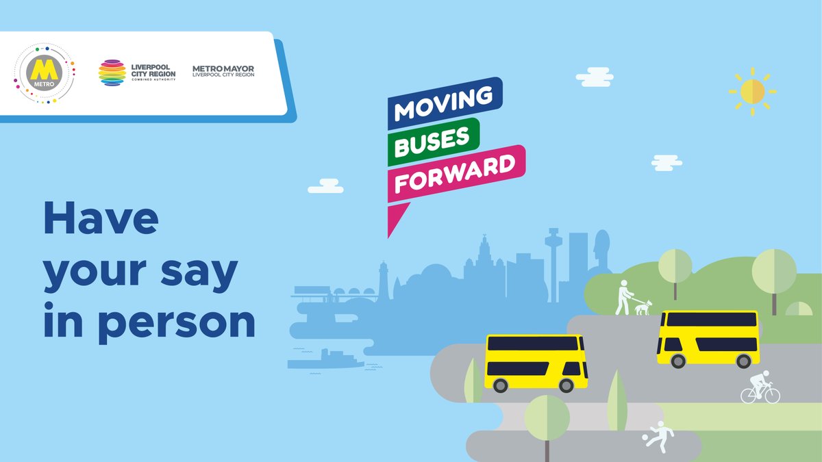LpoolCityRegion's tweet photo. 🚌 Want speak to a member of staff in person about our #MovingBusesForward consultation? Come along to one our pop-up engagement events, the team will be available to answer your questions.  

This week's upcoming events..
-Today, 3:00-6:00pm, Asda Bromborough,  CH62 3QP
-Wednesday 29 October, 9:30am-12:30pm, Asda Arrowe Park, CH49 5PD & 1:30-4:30pm, Wirral Hospice St Johns Moreton Store, CH46 6AF
-Thursday 30 October, 2:00-5:00pm, Birkenhead Library,  CH41 2XB 

Come by and speak to the team 👋

More info 👉 https://t.co/rCKEV4JaK0