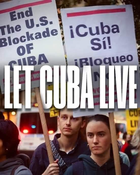 Unblock Cuba!!!
Let Cuba live in peace!!!
#ShutdownTheBlockade