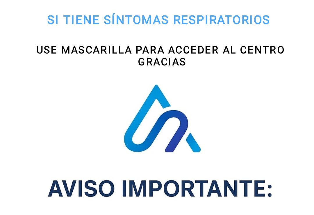 Por prevención y cuidado de quienes trabajamos aquí y de quienes acuden a consulta: