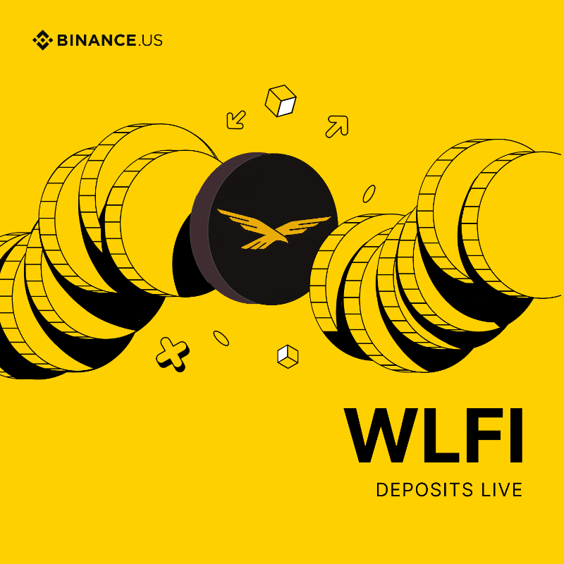 BinanceUS's tweet photo. Deposits for $WLFI are now open on @BinanceUS!

Trading on the WLFI/USDT pair will begin on Oct 29 at 7 a.m. EDT.

$WLFI is the governance and utility token of @worldlibertyfi, a crypto-platform backed by high-profile institutional and political endorsements.