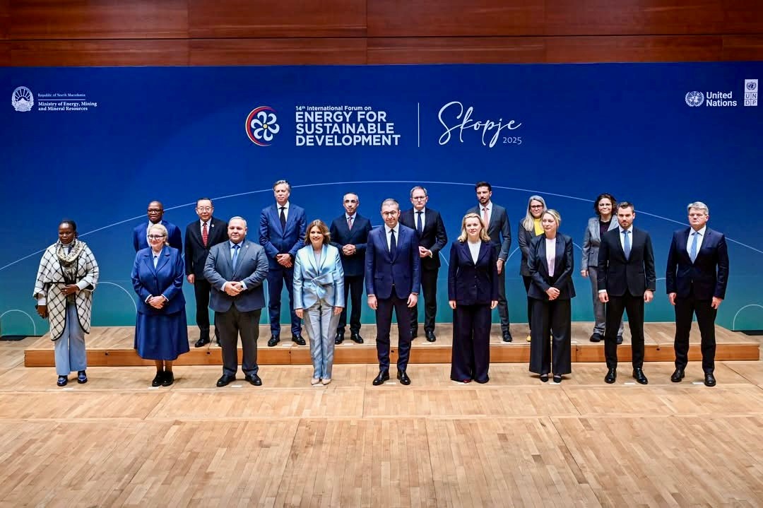 UNDPMK's tweet photo. Proud to host 14th #IFESD in Skopje together w/ 🇲🇰 Ministry of Energy and Mineral resources!
Driving the green transition forward!
7️⃣0️⃣ + countries
1️⃣7️⃣0️⃣+ speakers
5️⃣0️⃣0️⃣+ participants
Follow us https://t.co/avhf44VAxF https://t.co/3D5NKDoFKJ