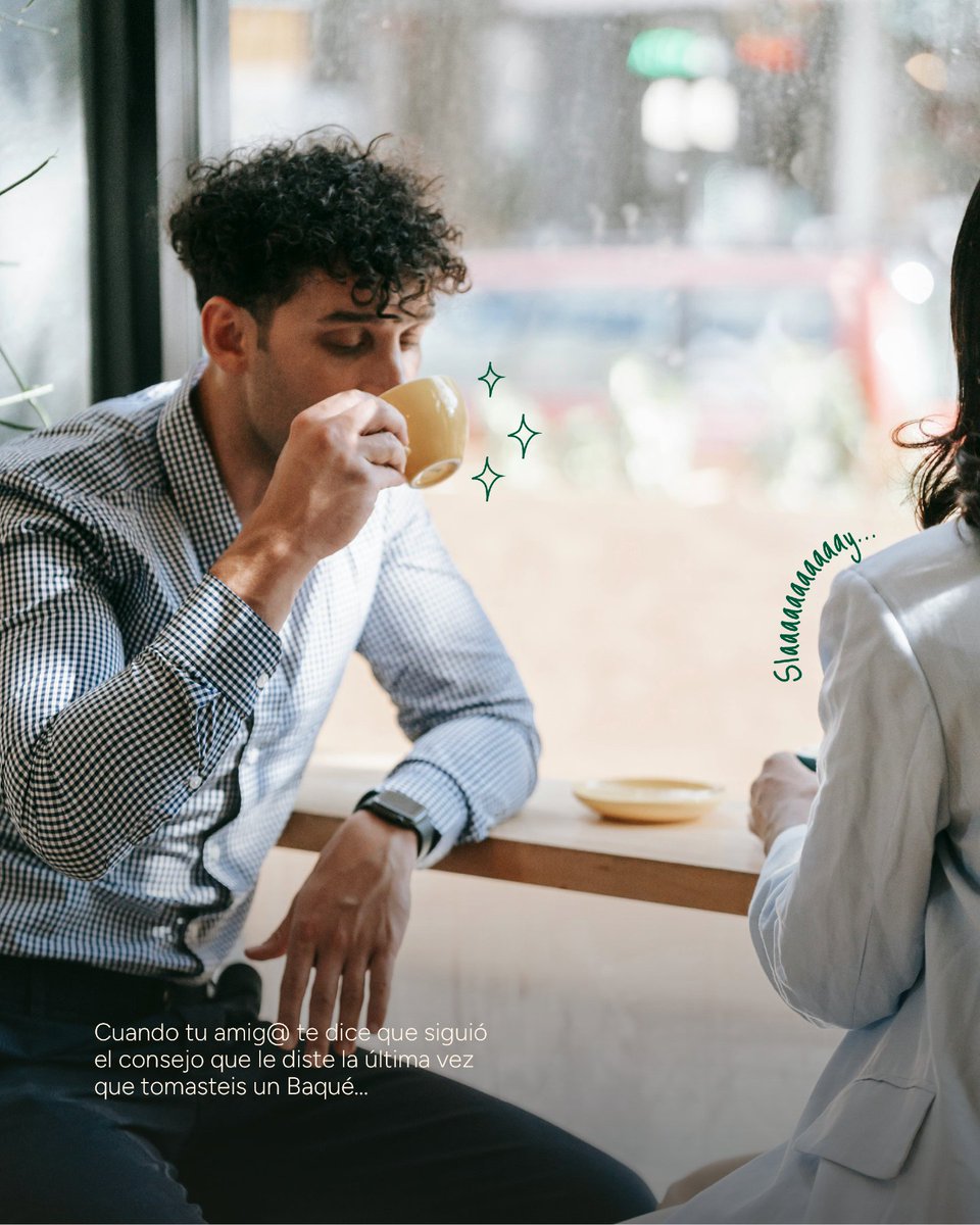 Los pequeños detalles que nos hacen disfrutar cada día. Simplemente SLAY 💅🏻👏🏻

#MomentosBaqué #CafésBaqué #AquíCaféSeDiceBaqué