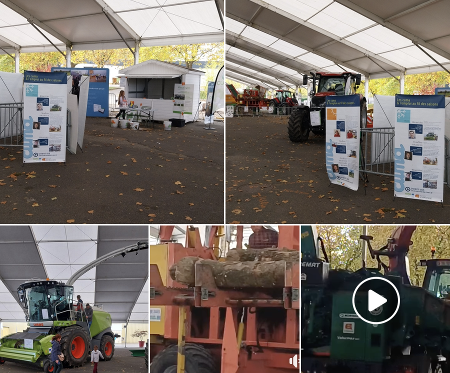 La fédération des #cuma Normandie Ouest était à Alençon ce week-end (25  &amp; 26 octobre) au salon Tous Paysans pour présenter les activités de  notre territoire. Merci aux chauffeurs et animateurs pour leur  disponibilité et leur bonne humeur ! normandie.cuma.fr