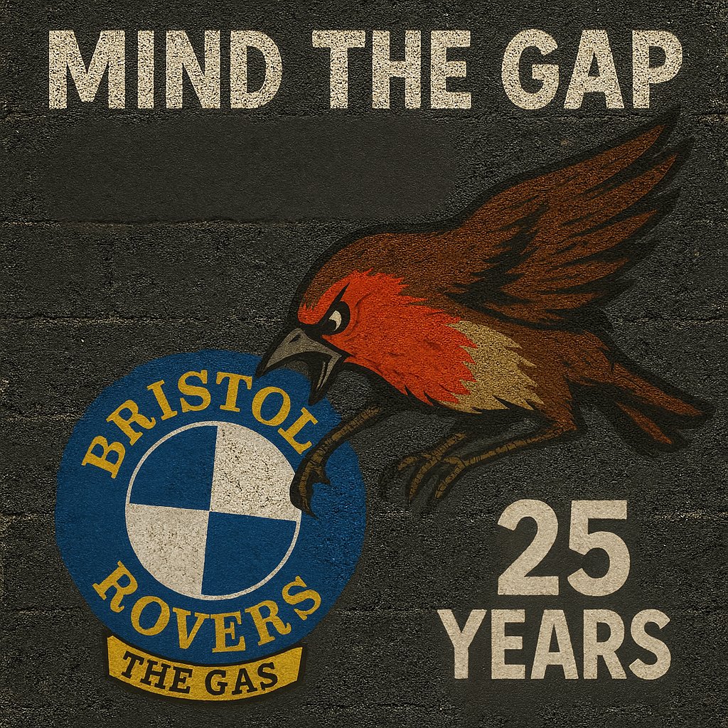 25 years. A whole quarter of a century of being above them in the League. That's quite a long time.... 
Knight, Bird, Randell, Mehmeti weren't even born! 

And right now, the gap looks bigger than it ever has in every way possible 👊👊 
#MindtheGap <a href="/BristolCity/">Bristol City FC</a> <a href="/Official_BRFC/">Bristol Rovers</a>