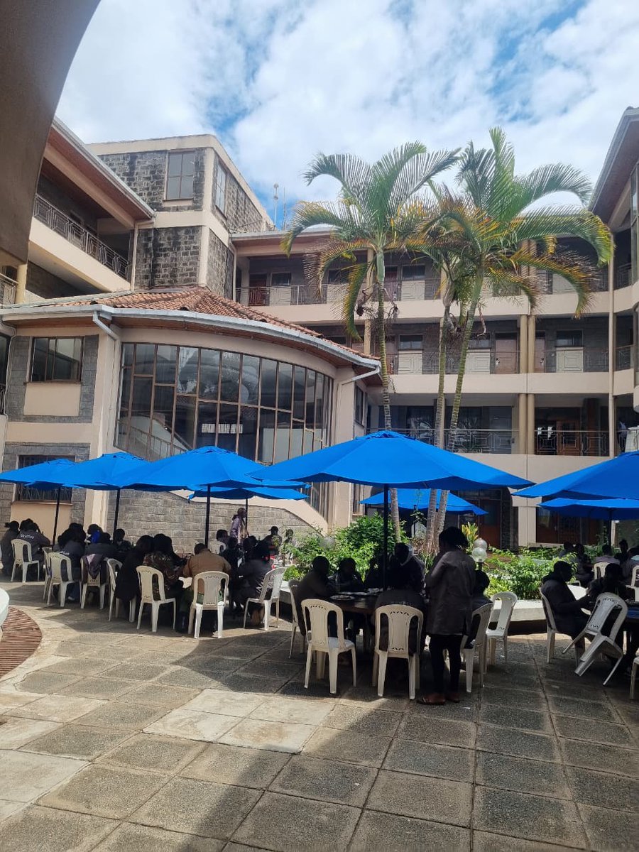 Enjoy your meals in our outdoor dining area surrounded by greenery, calm vibes, and fresh air. It’s the perfect spot to relax, catch up, or simply enjoy your meal in peace. 
Reach out today! 
📍 Desai Rd, Nairobi 
📞 0748029681 | 0748029186 
#outdoordining #NaceceResourceCentre