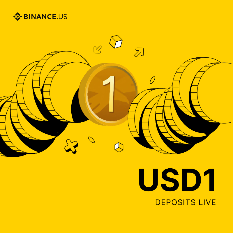 BinanceUS's tweet photo. Deposits for $USD1 are now open on @BinanceUS!

Trading on the USD1/USDT pair will begin on Oct 29 at 7 a.m. EDT.

USD1 is a U.S. dollar-pegged stablecoin issued by @worldlibertyfi and fully backed by regulated reserves including U.S. Treasuries.