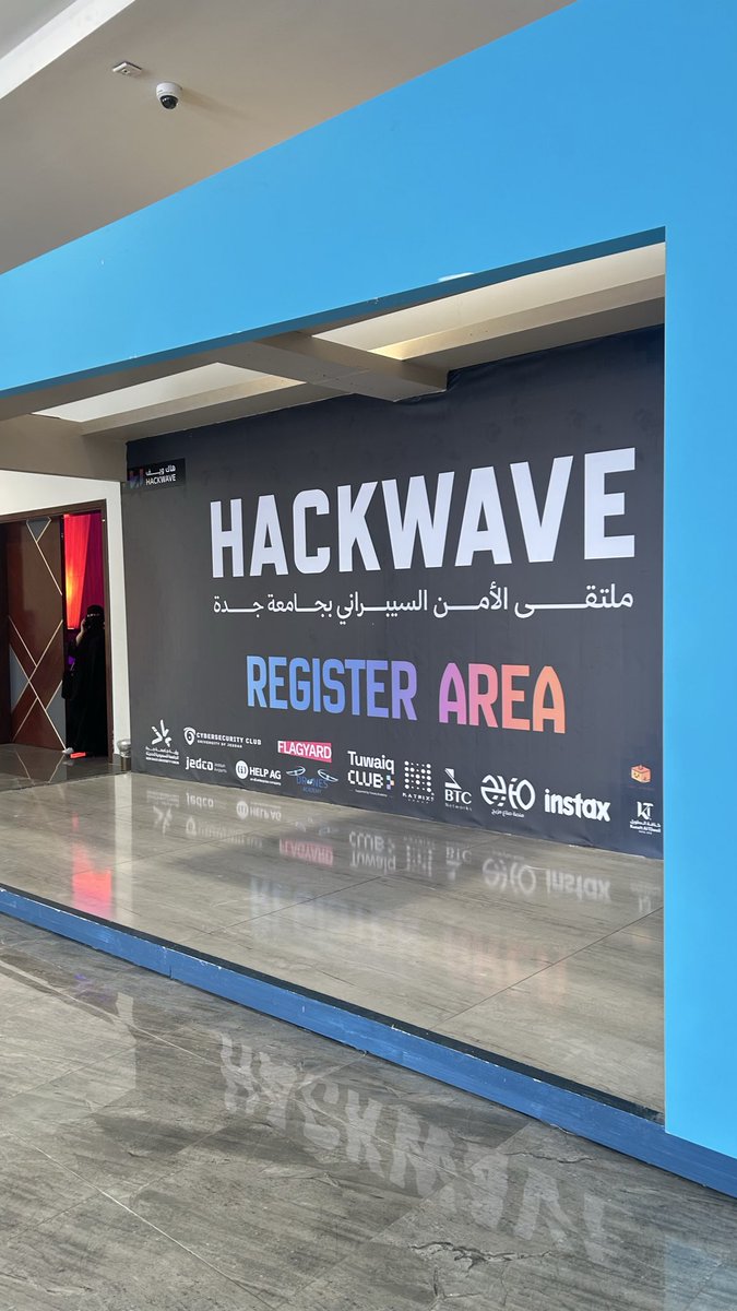 janaj181's tweet image. زرتُ ملتقى الأمن السيبراني الأقوى
في جامعة جدة
وسعدتُ بما شاهدته من تنظيم متميز ومحتوى ثري
وبالعلاقات المهنية والإعلامية التي أتيحت خلال هذه الزيارة المثمرة .. 
@SunaaMzeej_SA @Pre_Hack1 @UOfjeddah 
#Hackwave25
#PreHack 
#CYCLUB_UJ