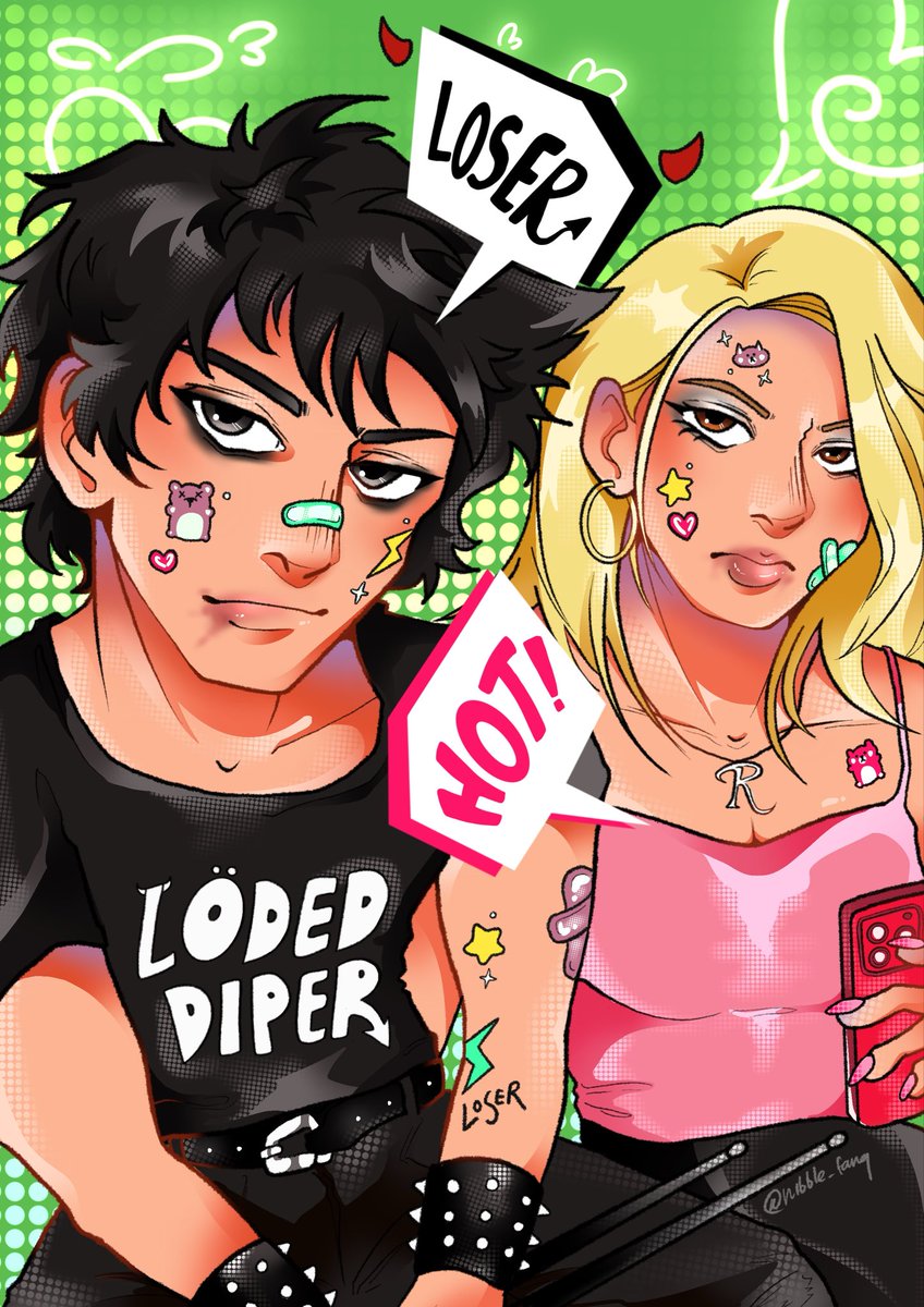 nibble_fang's tweet image. Am I late to the party guys

 #rodrick #regina #punkplastic #artmoots #artidn