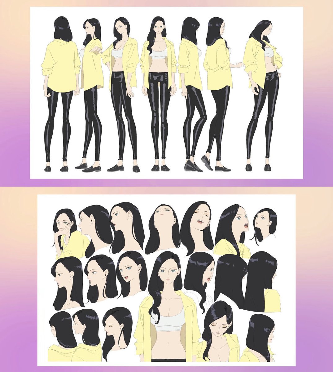 Nami and Robin design in the new one piece Heroines anime