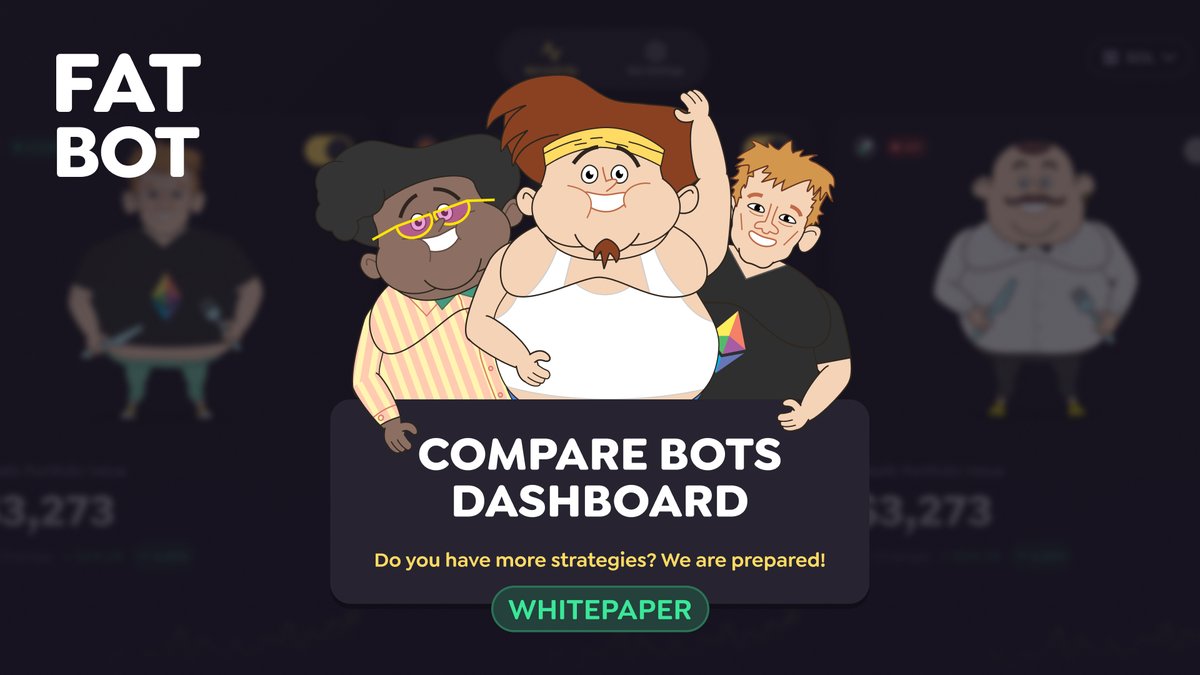 fatty_io's tweet image. Got multiple strategies 🧠✅? Use the Compare Bots Dashboard to see them side by side and find out which one performs best.
⚙️ Built by traders, for traders. Optimize your Sniping 2.0 strategy now!
#FATTY #FatBot #TradingStrategy