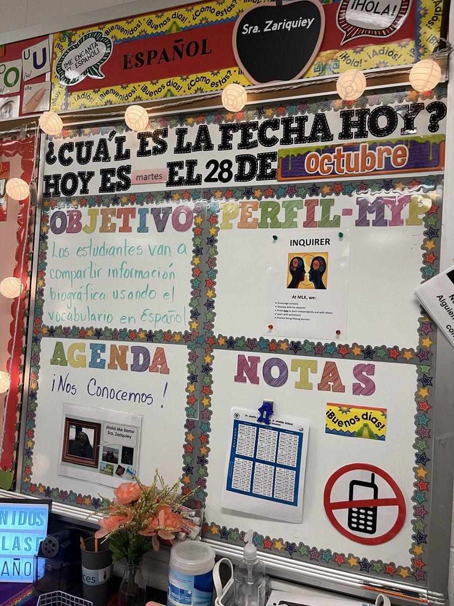 Thomas4Leaders's tweet image. Consistency builds confidence. 
When students know the routines to include objectives, agendas, expectations, they can focus their energy on learning &amp;amp; growth. 💙
Love seeing this intentional structure in action at MLK MS! 👏 #EngagedLearning #ConsistencyMatters @BrandiKOverton