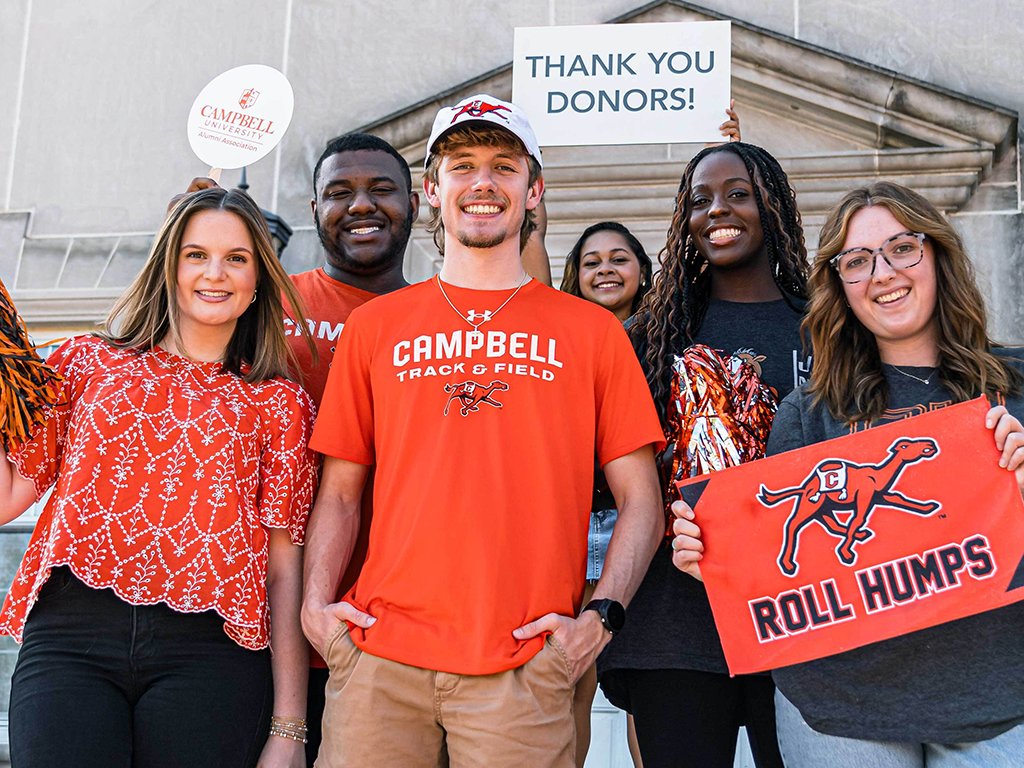 We’re just 1️⃣5️⃣ days away from Campbell Giving Day! 🧡

Learn how you can join in making a difference for Campbell University on November 12

👉 bit.ly/47v6BdE

#CampbellGivingDay